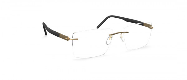 Silhouette Identity KY Eyeglasses, 7520 Gold / Black