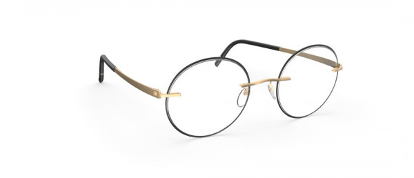 Silhouette Momentum Select JV Eyeglasses, 7520 Gold / Black