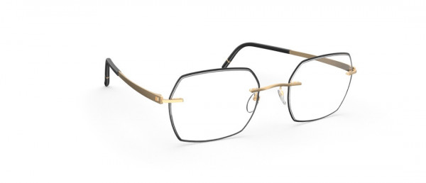 Silhouette Momentum Select JW Eyeglasses, 7520 Gold / Black