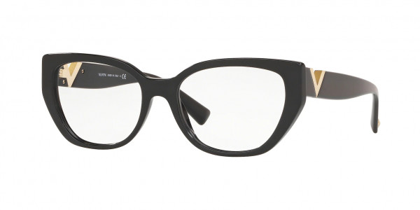 Valentino VA3037 Eyeglasses, 5001 BLACK (BLACK)