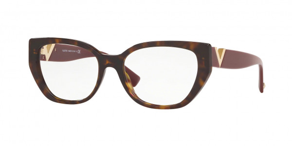 Valentino VA3037 Eyeglasses, 5002 HAVANA (BROWN)