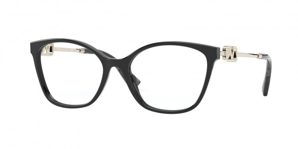 Valentino VA3050 Eyeglasses, 5001 BLACK (BLACK)