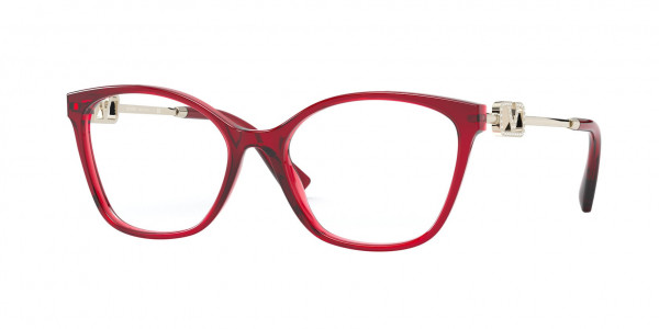 Valentino VA3050 Eyeglasses, 5121 OPAL RED (RED)