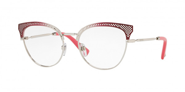 Valentino VA1011 Eyeglasses, 3043 SILVER MARC GRADIENT MATT (BORDEAUX)