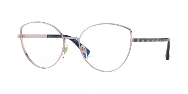 Valentino VA1018 Eyeglasses, 3004 ROSE GOLD (BRONZE/COPPER)