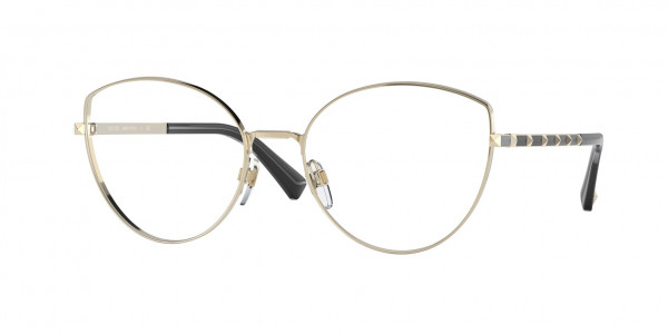 Valentino VA1018 Eyeglasses, 3071 LIGHT GOLD (GOLD)