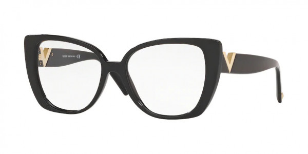 Valentino VA3038 Eyeglasses, 5001 BLACK (BLACK)