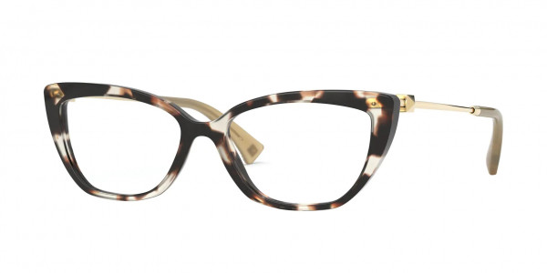 Valentino VA3045 Eyeglasses, 5097 HAVANA BROWN (LIGHT BROWN)