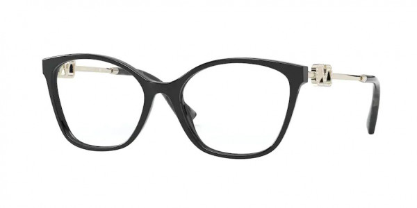 Valentino VA3050F Eyeglasses, 5001 BLACK (BLACK)