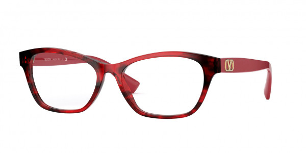 Valentino VA3056 Eyeglasses, 5020 RED HAVANA (RED)