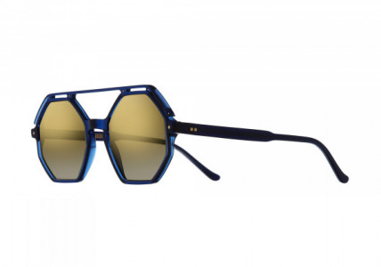 Cutler and Gross CGSN137153 Sunglasses, (002) BLUE NAVY