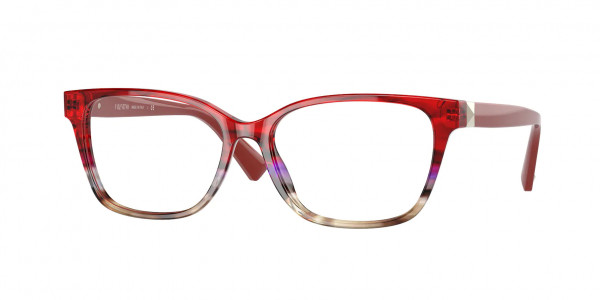 Valentino VA3065 Eyeglasses, 5193 GRADIENT RED ON GREY (RED)