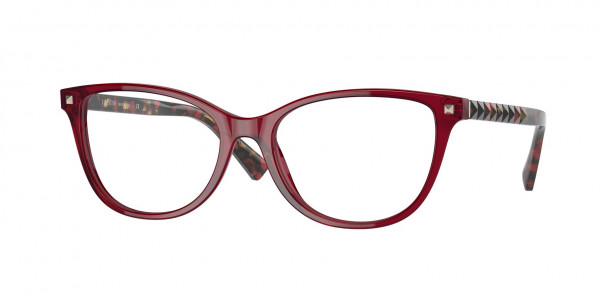 Valentino VA3069 Eyeglasses, 5115 TRANSPARENT RED (RED)
