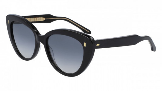 Cutler and Gross CG1350S Sunglasses, (005) BLACK ON CRYSTAL
