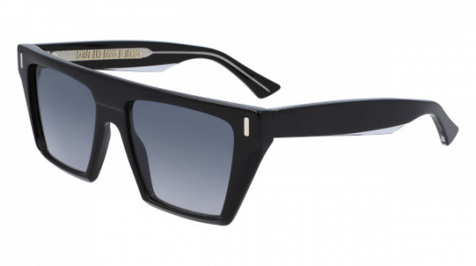 Cutler and Gross CG1352S Sunglasses, (001) BLACK ON CRYSTAL