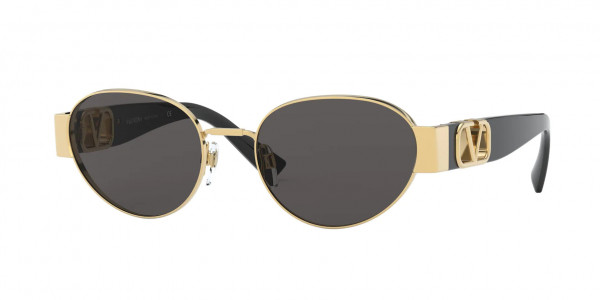 Valentino VA2037 Sunglasses, 300287 GOLD (GOLD)
