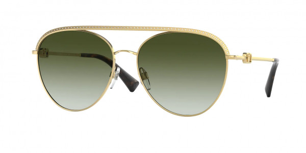 Valentino VA2048 Sunglasses, 30028E GOLD (GOLD)