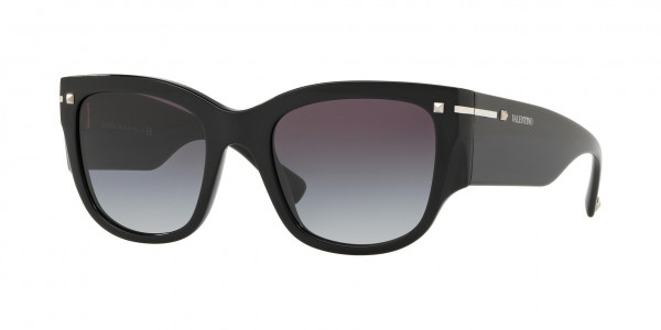 Valentino VA4029 Sunglasses, 500111 BLACK (BLACK)