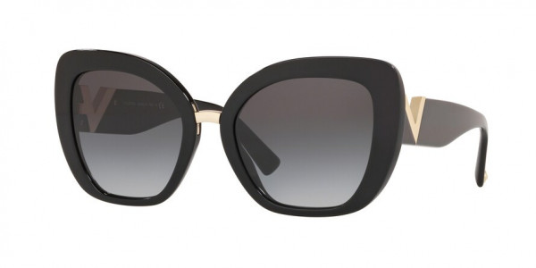 Valentino VA4057A Sunglasses, 50018G BLACK (BLACK)