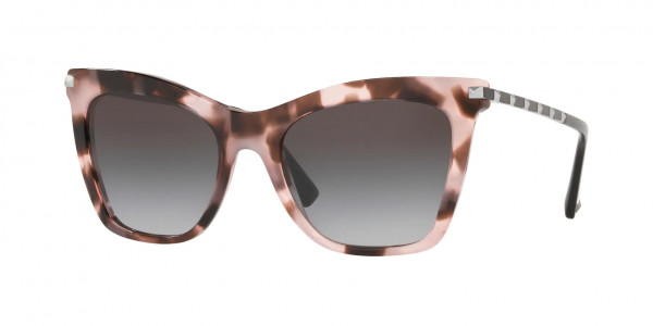 Valentino VA4061 Sunglasses, 30508G PINK HAVANA (PINK)