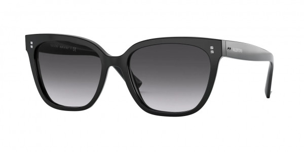 Valentino VA4070A Sunglasses, 50018G BLACK (BLACK)