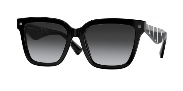 Valentino VA4084 Sunglasses, 5001T3 BLACK (BLACK)
