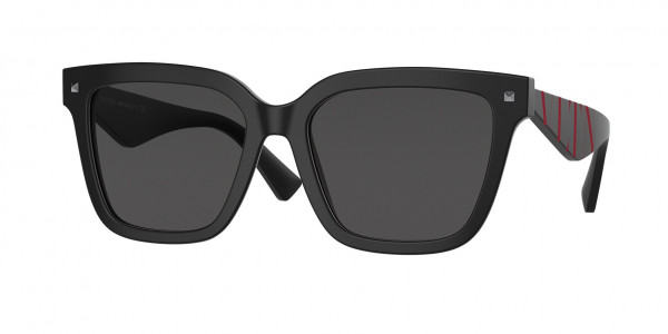 Valentino VA4084 Sunglasses, 519587 MATT BLACK (BLACK)