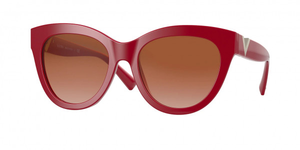 Valentino VA4089 Sunglasses, 511013 RED (RED)