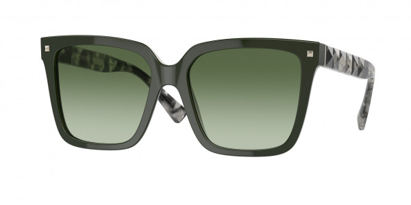 Valentino VA4098 Sunglasses, 51768E GREEN (BLACK)