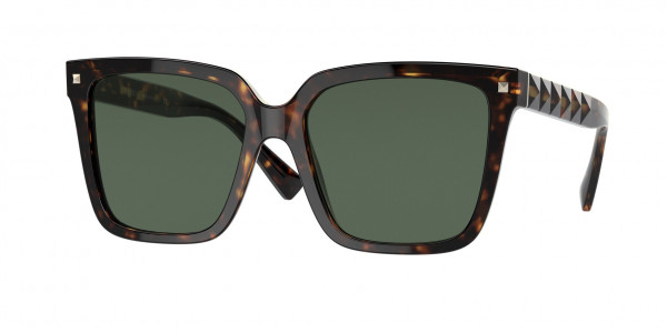 Valentino VA4098F Sunglasses, 500271 HAVANA (BROWN)