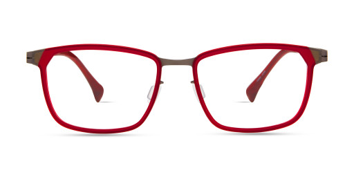 Modo 4101 Eyeglasses, MATTE RED