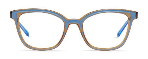 Modo 6626 Eyeglasses, BLUE BROWN