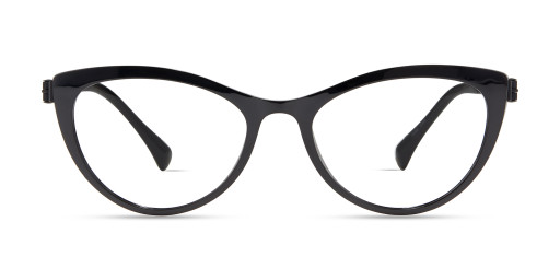 Modo 7037 Eyeglasses, BLACK