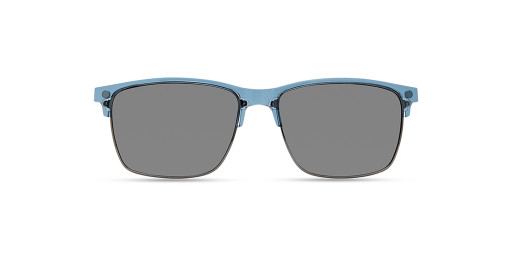ECO by Modo EVEREST Eyeglasses, BLUE-SUN CLIP
