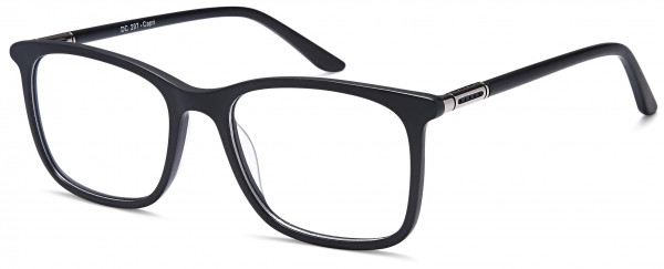 Di Caprio DC207 Eyeglasses, Black