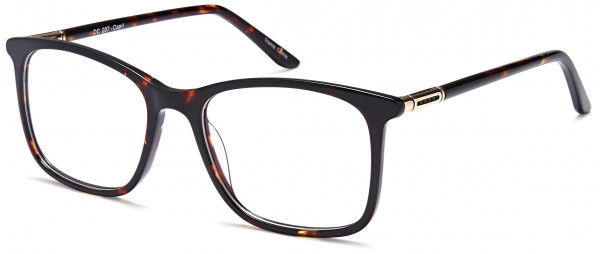 Di Caprio DC207 Eyeglasses, Tortoise