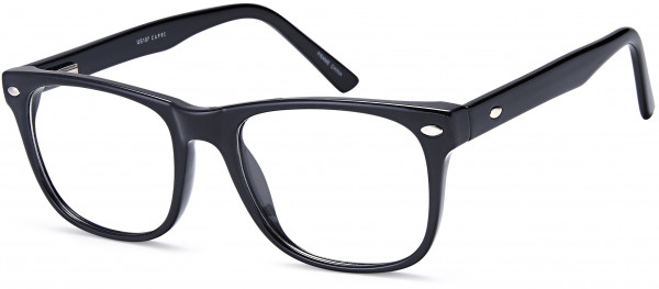 4U US107 Eyeglasses, Black