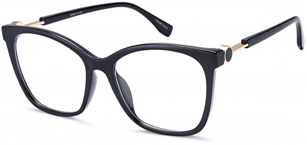 4U UP 309 Eyeglasses, Black