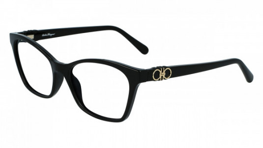 Ferragamo SF2902 Eyeglasses, (001) BLACK