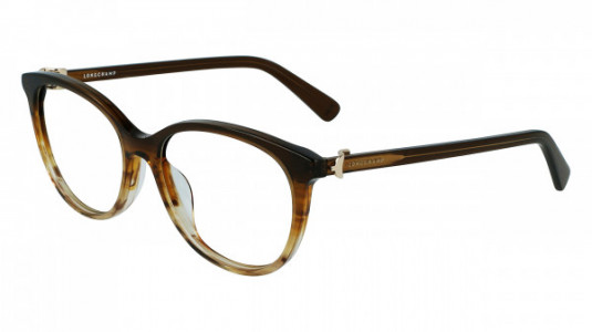 Longchamp LO2684 Eyeglasses, (701) STRIPED HONEY