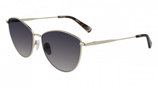 Longchamp LO155S Sunglasses, (713) GOLD / BLUE