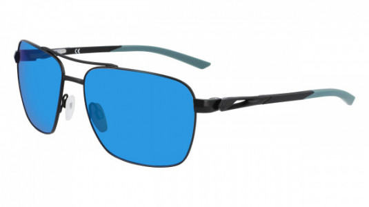 Nike NIKE CLUB PREMIER P DQ0920 Sunglasses, (011) MATT BLACK/POLAR BLUE