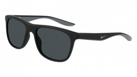 Nike NIKE FLO DQ0794 Sunglasses, (010) MATTE BLACK/DARK GREY