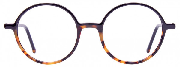 CHILL C7041 Eyeglasses, 090 - Black & Demi Amber/Black