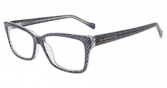 Lucky Brand VLBD236 Eyeglasses, DENIM PRINT (0DEP)