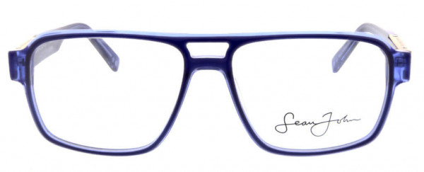 Sean John SJO5101 Eyeglasses, 414 Navy