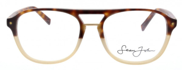 Sean John SJO5105 Eyeglasses, 239 Amber Tortoise