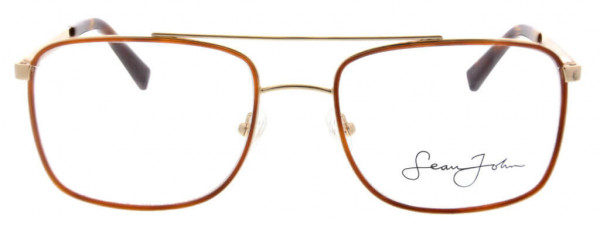 Sean John SJO5107 Eyeglasses, 745 Gold Tortoise