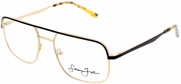 Sean John SJO5131 Eyeglasses, 770 Gold Black