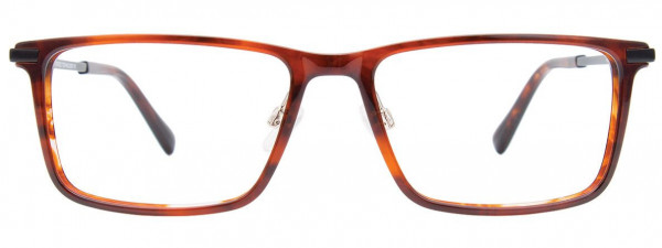 EasyClip EC590 Eyeglasses, 010 - Brown Striped